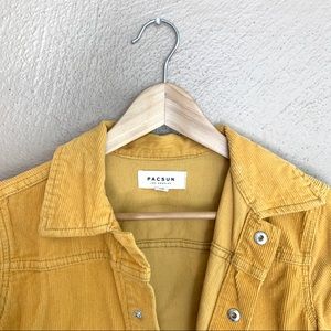 Pacsun Mustard Corduroy Jacket